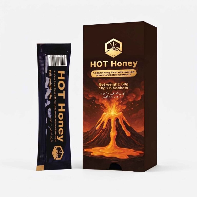 HOT Honey 60g royal jelly and ginseng honey sachets box UAE