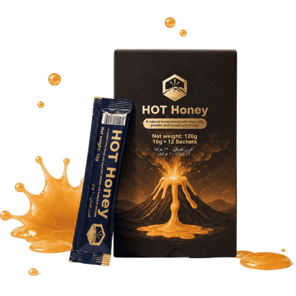 HOT Honey 120g royal jelly ginseng maca honey sachets sachet UAE 3