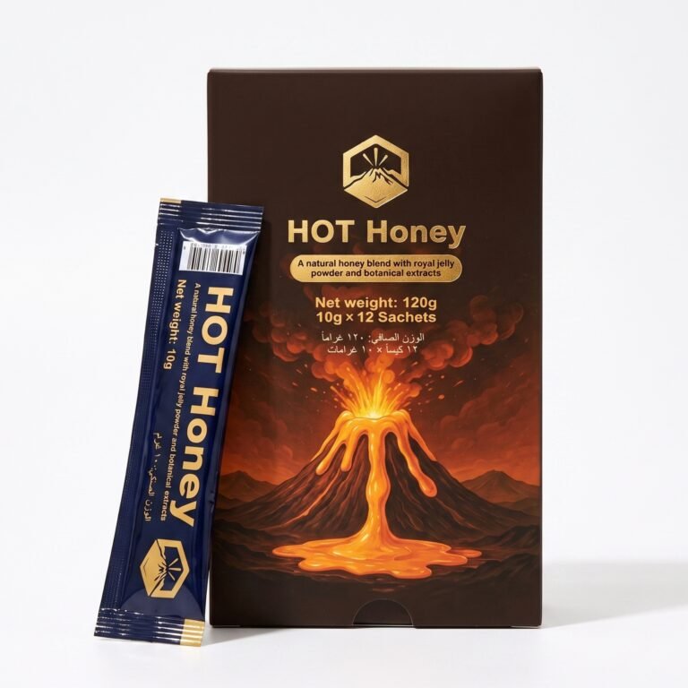 HOT Honey 120g royal jelly ginseng maca honey sachets box UAE